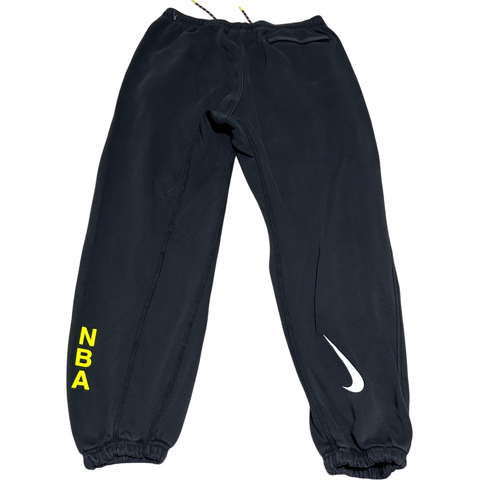 Nike Sweatpants Mens L 28in Black NBA Team 31 Fleece Joggers Athletic